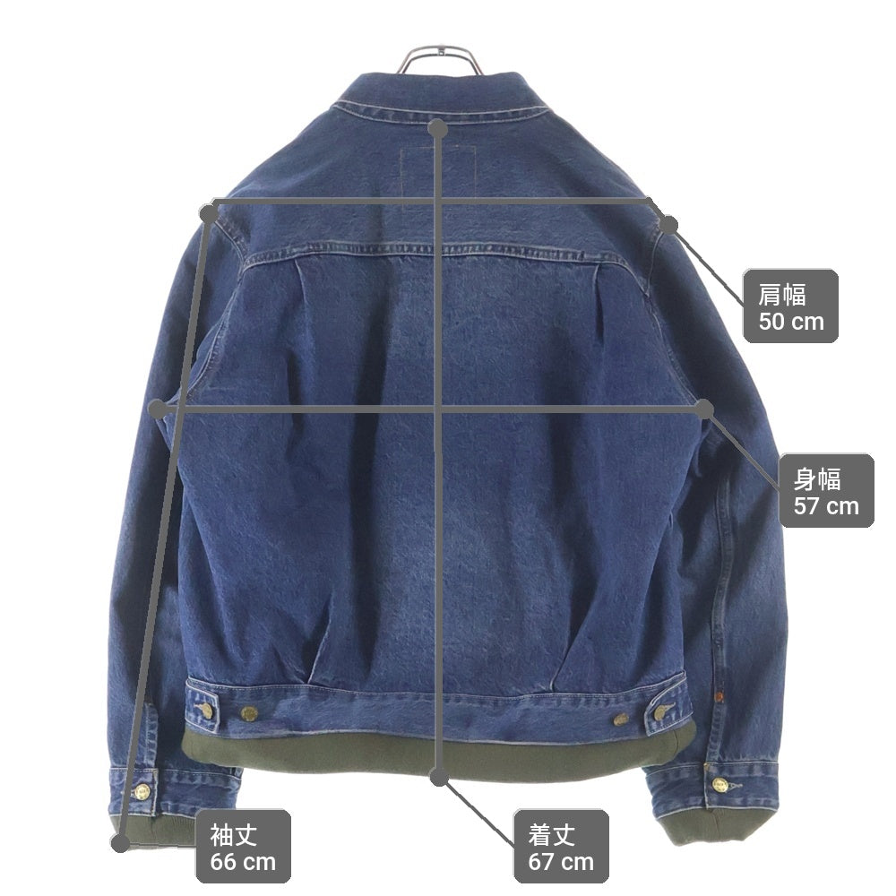 Sacai(サカイ) ×Levi's Denim Nylon Twill Reversible Blouson