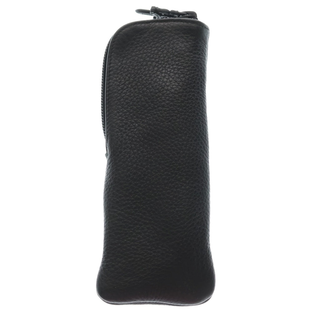 CHROME HEARTS(クロムハーツ) CASE ダガージップ レザーアイウェアケース 眼鏡ケース ブラック