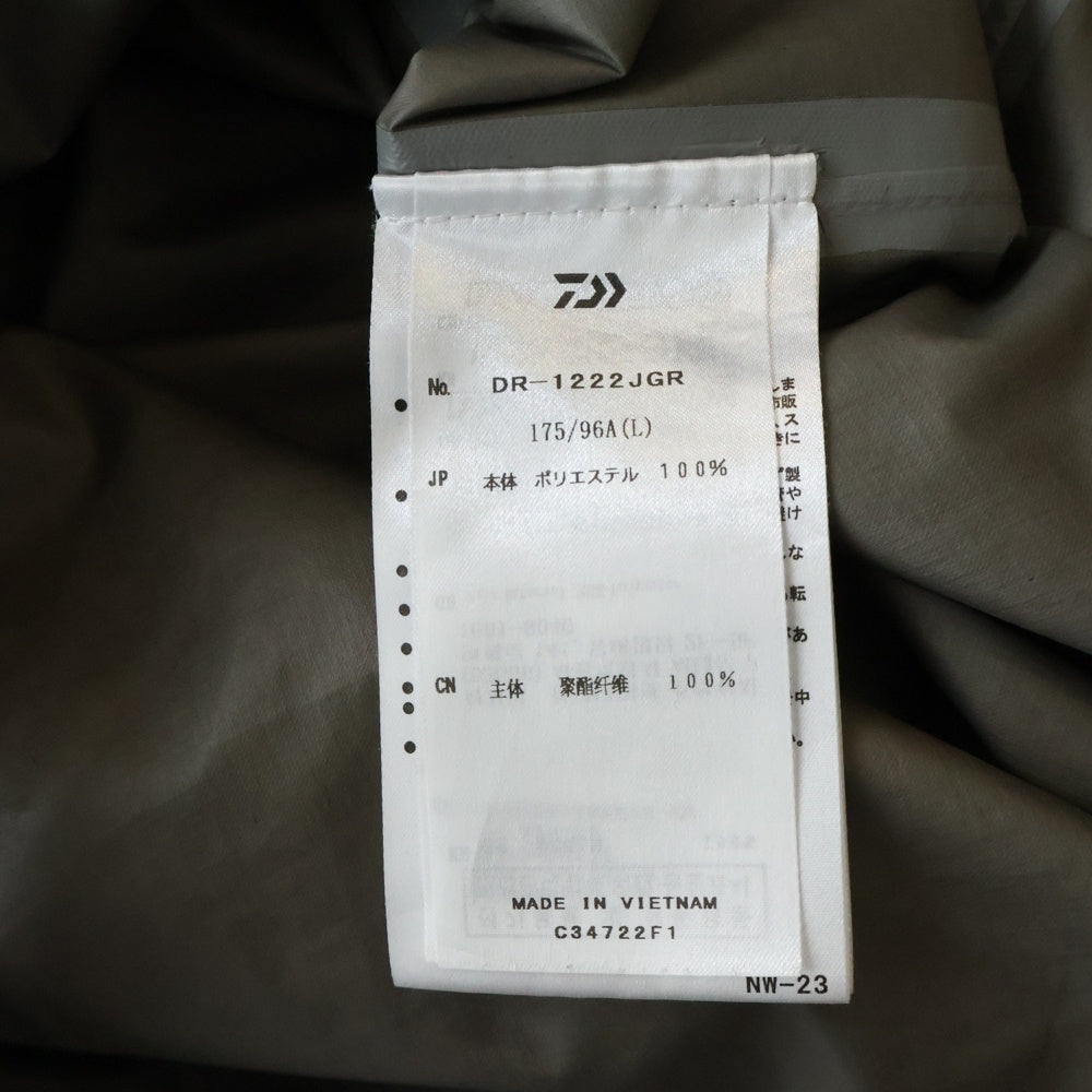 DAIWA PIER39(ダイワ ピアサーティナイン) GLR別注 GORE-TEX フィッシング ジャケット マウンテンパーカー DR-1222JGR ブラック