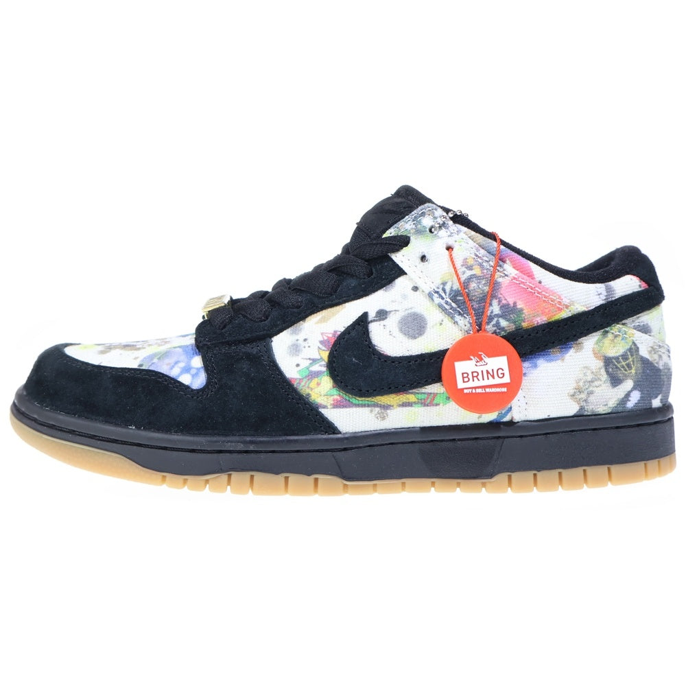 NIKE SB(ナイキエスビー) ×SUPREME Rammellzee DUNK LOW FD8778-001 シュプリーム ラメルジー エスビー ダンク ローカットスニーカー シューズ ブラック/マルチ US8/26.0cm