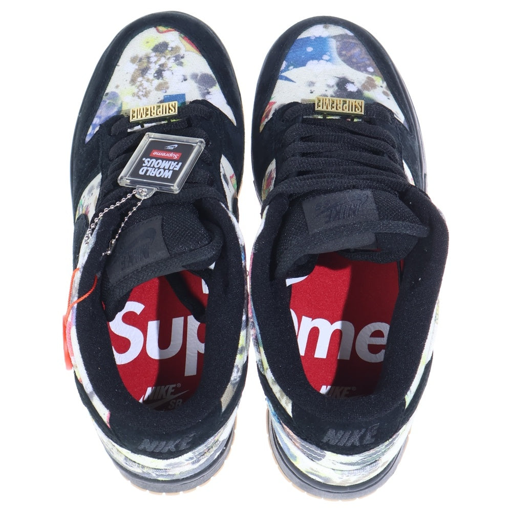 NIKE SB(ナイキエスビー) ×SUPREME Rammellzee DUNK LOW FD8778-001 シュプリーム ラメルジー エスビー ダンク ローカットスニーカー シューズ ブラック/マルチ US8/26.0cm