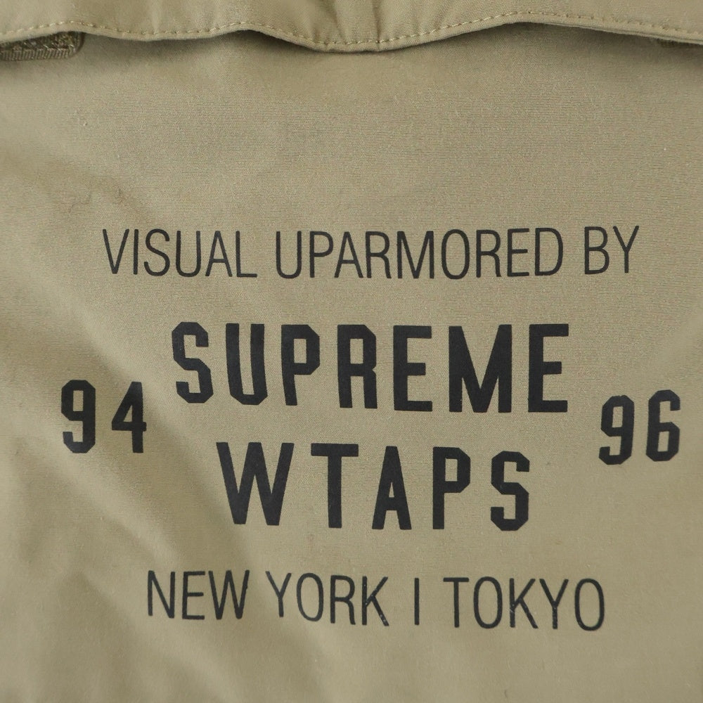 SUPREME(シュプリーム) 21AW ×WTAPS Tactical Down Vest ダブルタップス タクティカル ダウンベスト ブラウン