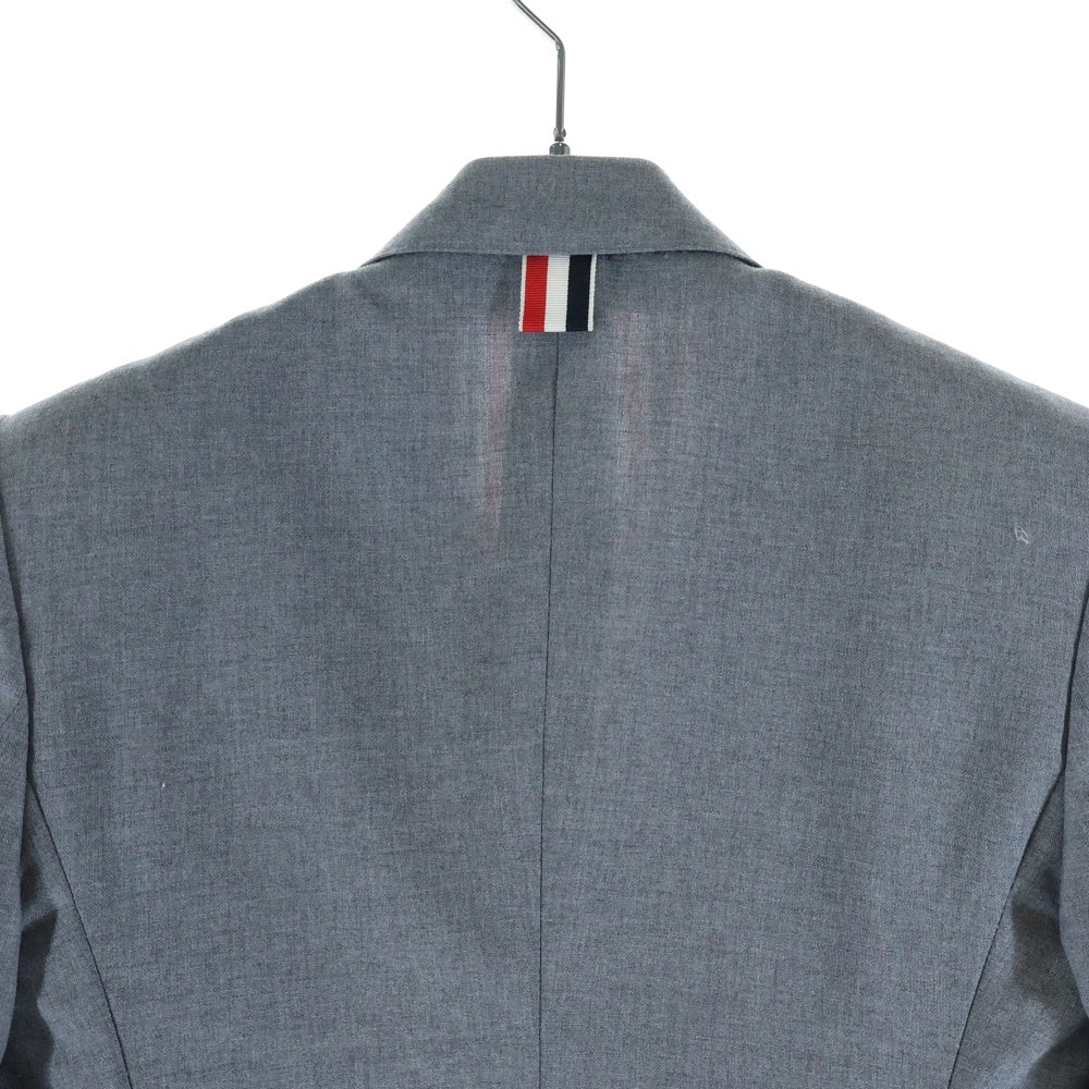 THOM BROWNE(トムブラウン) Wool Hi Armhole Tailored Jacket 3B テーラードジャケット グレー レディース FBC010V02872035