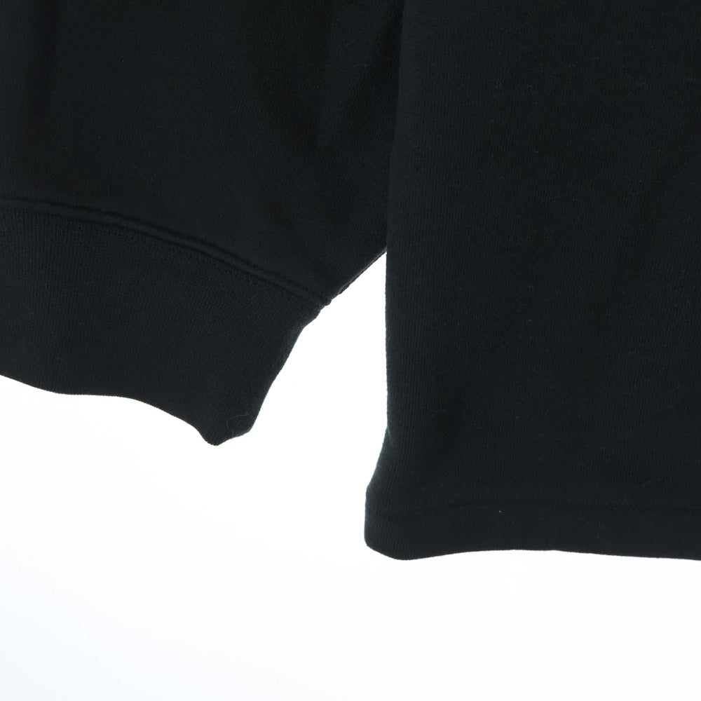 FEAR OF GOD ESSENTIALS(フィアオブゴッド エッセンシャルズ) SWEATSHIRT バックフェルトロゴ クルーネックスウェットトレーナー ブラック