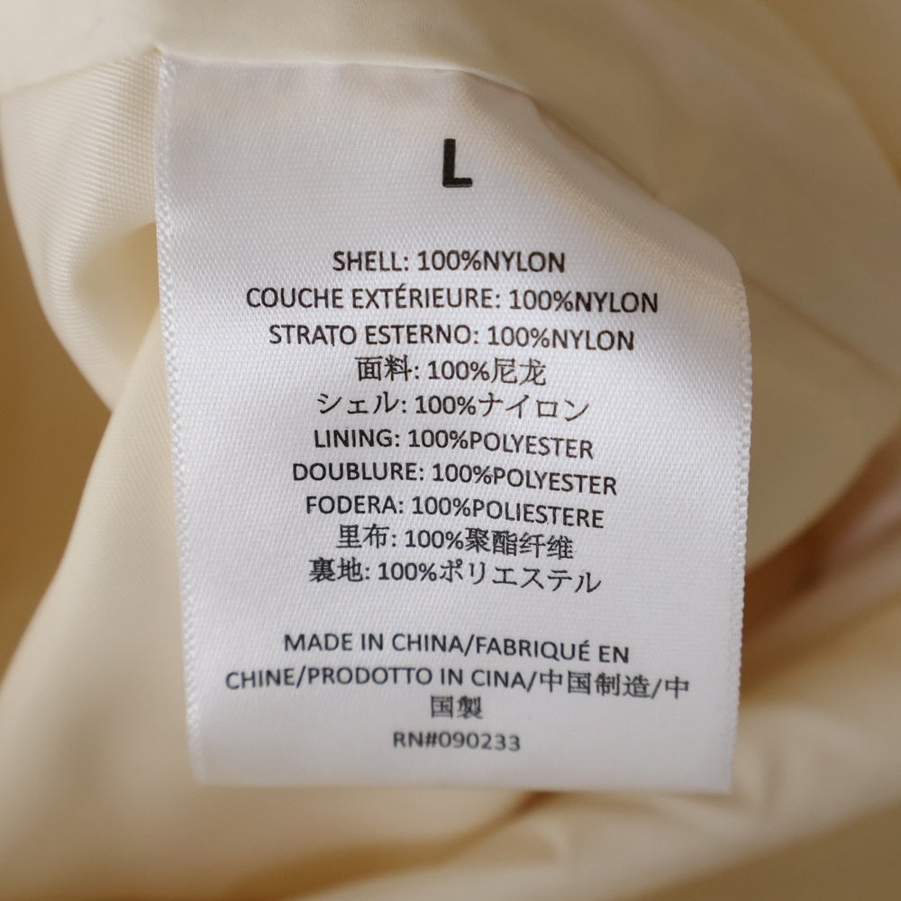 FEAR OF GOD ESSENTIALS(フィアオブゴッド エッセンシャルズ) NYLON COACH JACKET バックロゴ ナイロンコーチジャケット アイボリー