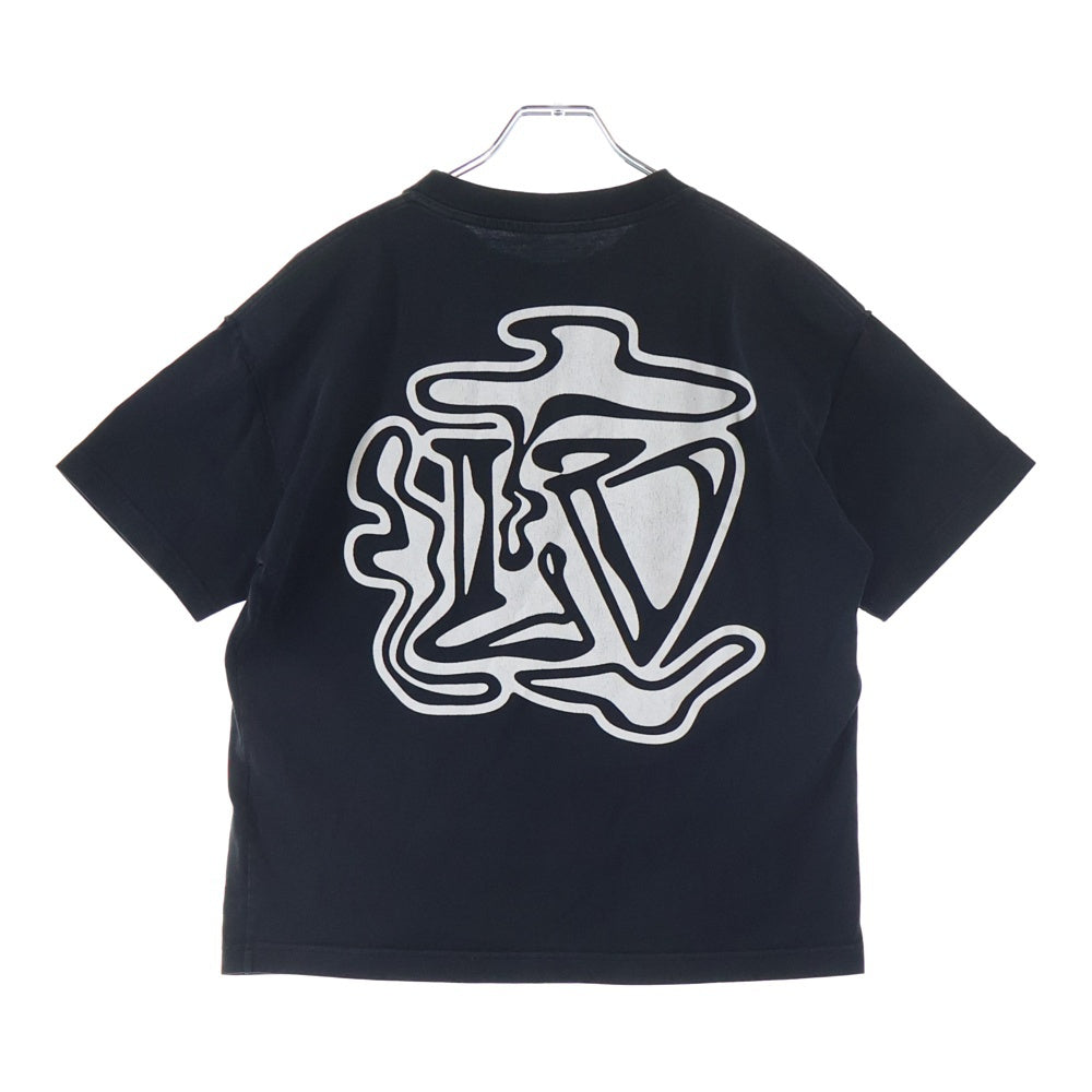 LOUIS VUITTON(ルイヴィトン) 19AW Smoke Printed Tee 半袖Tシャツ ブラック RM192 NPG HHY90W