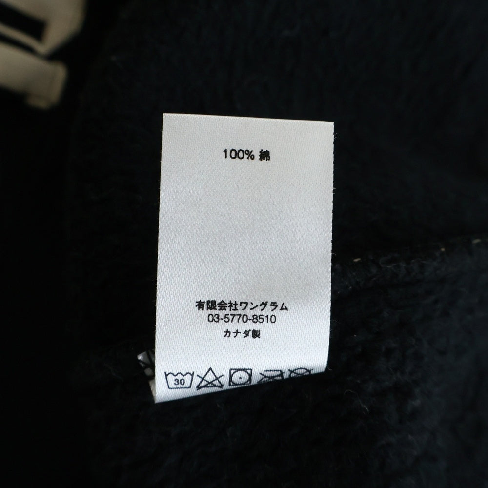 SUPREME(シュプリーム) 17AW ×HYSTERIC GLAMOUR Text Hoodie ヒステリックグラマー テキスト 総柄 プルオーバースウェットパーカー フーディー ブラック