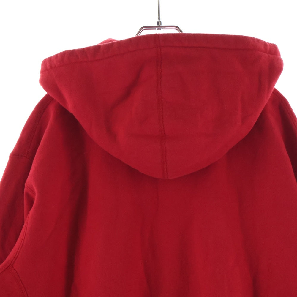 SUPREME(シュプリーム) 17AW Sleeve Patch Hooded Sweatshirt スリーブパッチ プルオーバースウェットパーカー フーディー レッド