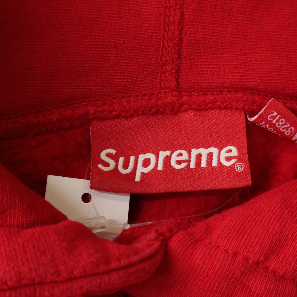 SUPREME(シュプリーム) 17AW Sleeve Patch Hooded Sweatshirt スリーブパッチ プルオーバースウェットパーカー フーディー レッド