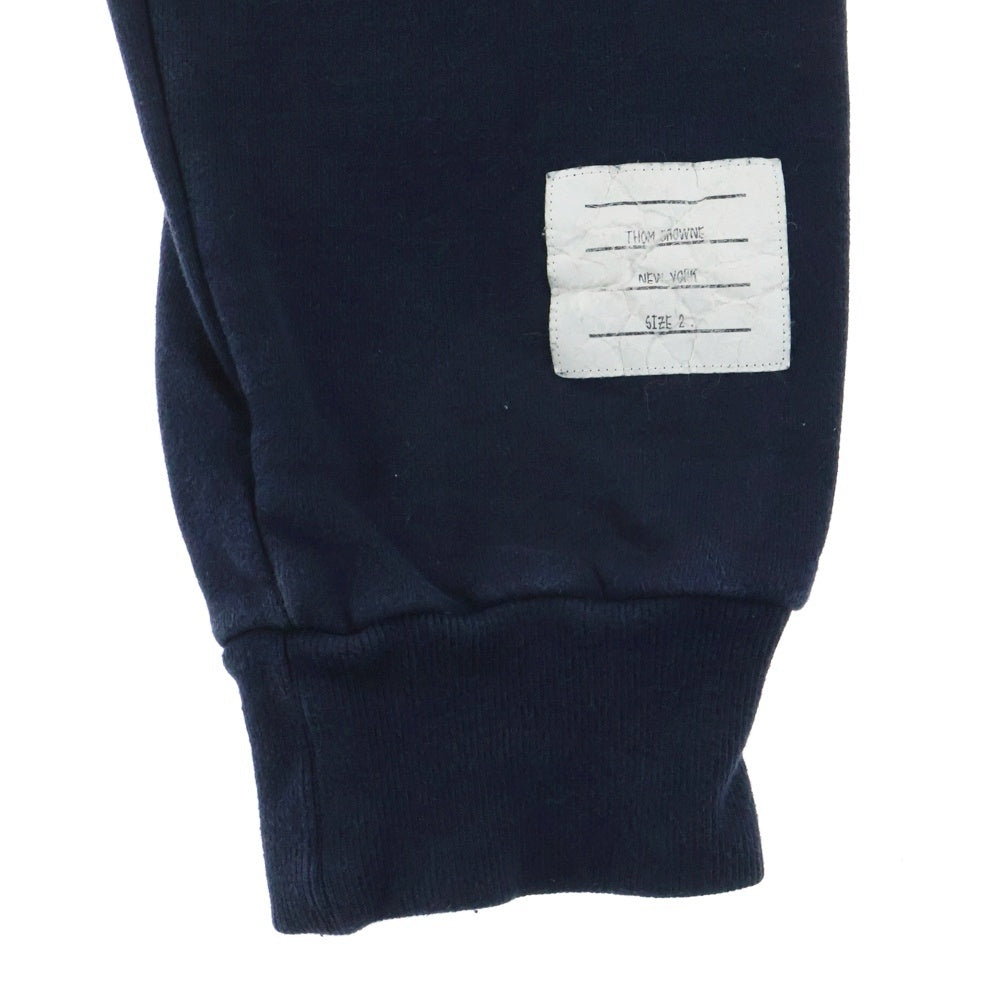 THOM BROWNE(トムブラウン) 4BAR Sweatpants スウェットパンツ ネイビー MJQ008H-00535461
