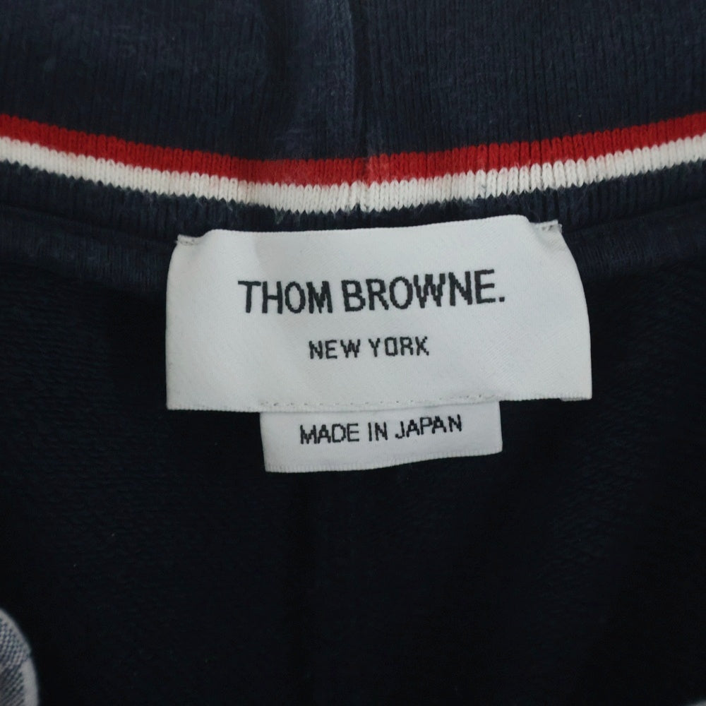 THOM BROWNE(トムブラウン) 4BAR Sweatpants スウェットパンツ ネイビー MJQ008H-00535461