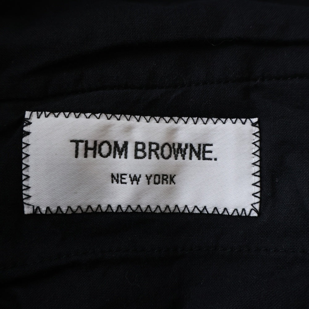 THOM BROWNE(トムブラウン) Wool Pants 千鳥格子 ウールチェックパンツ ブラック/ホワイト FTC025T-02290980