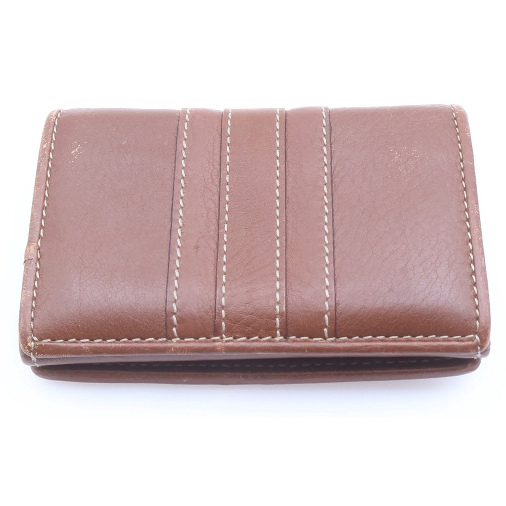GUCCI(グッチ) Leather Card Cade レザーカードケース 名刺入れ ブラウン 233061
