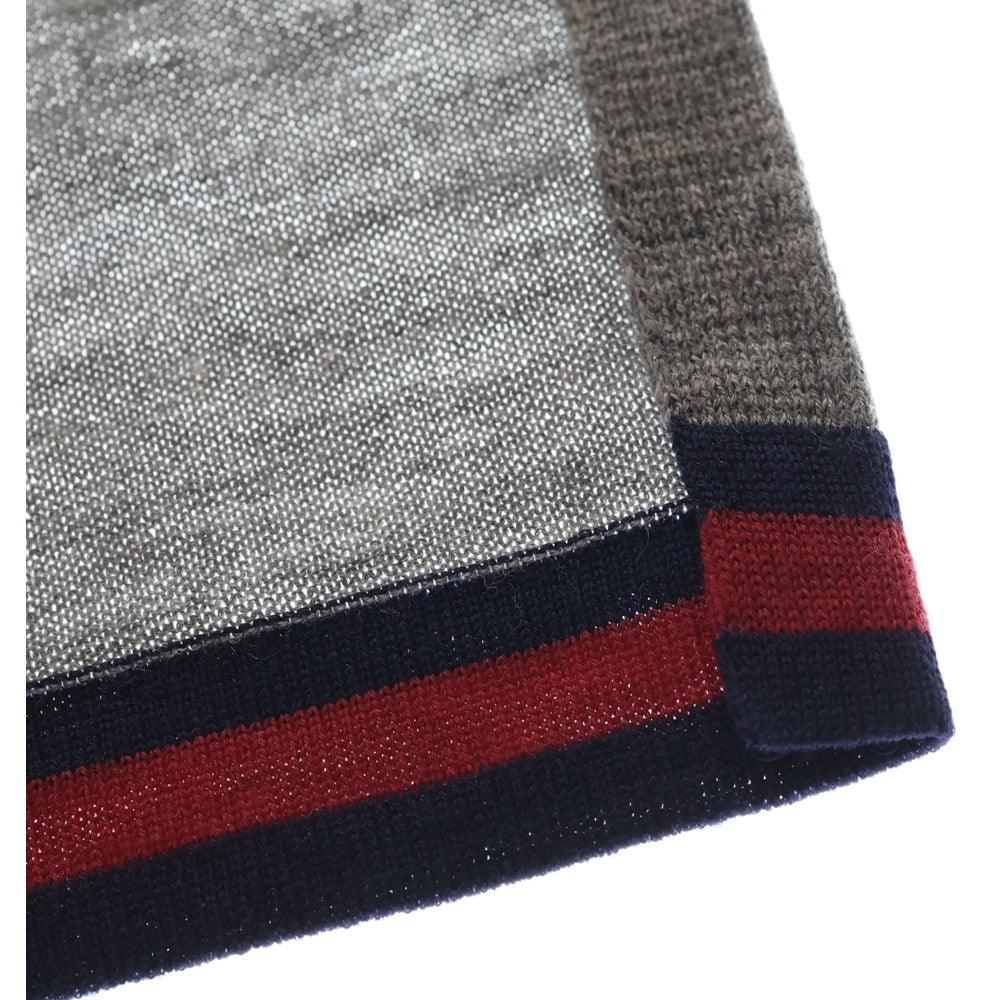 GUCCI(グッチ) Wool Stole ウールストール マフラー グレー 327377 3G206