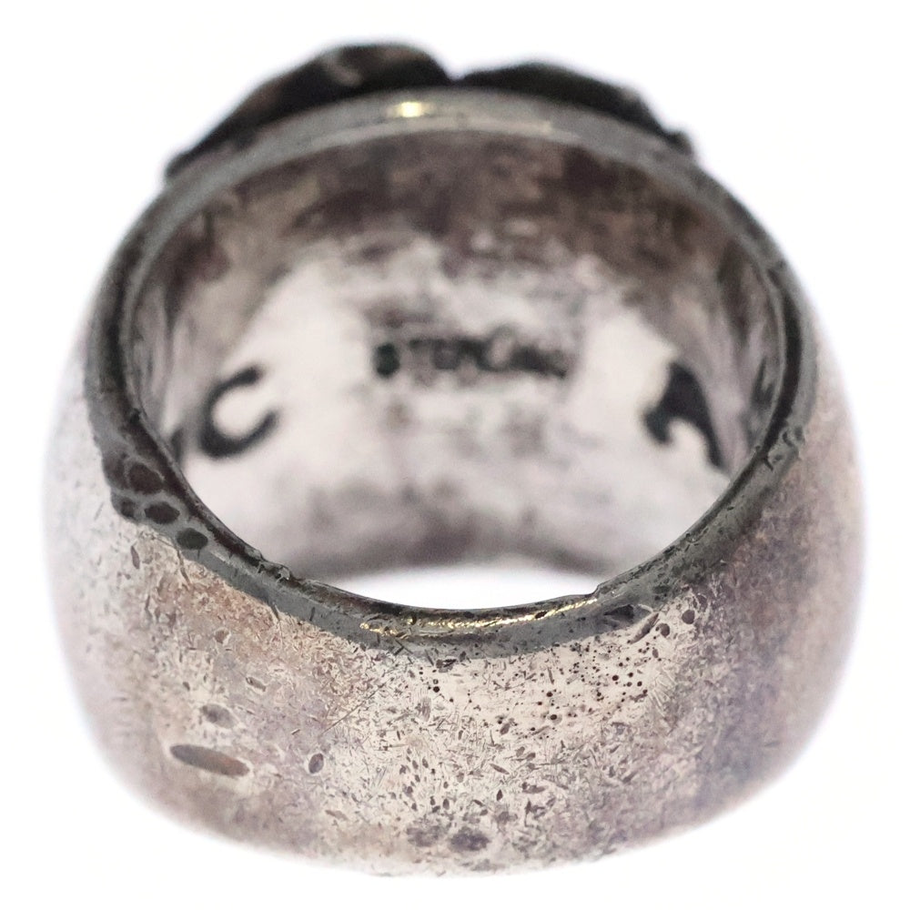 NO BRAND(ノーブランド) CELTiC ARTS(セルティックアーツ) Flowe Stone Ring フラワーモチーフ ストーンリング シルバー レディース