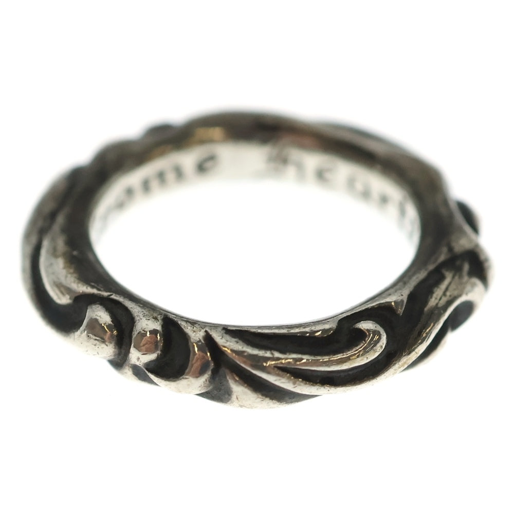 CHROME HEARTS(クロムハーツ) SCRL BAND スクロールバンド リング シルバー BCA351