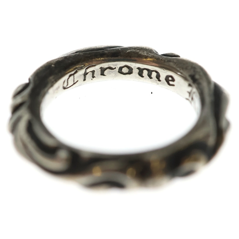 CHROME HEARTS(クロムハーツ) SCRL BAND スクロールバンド リング シルバー BCA351