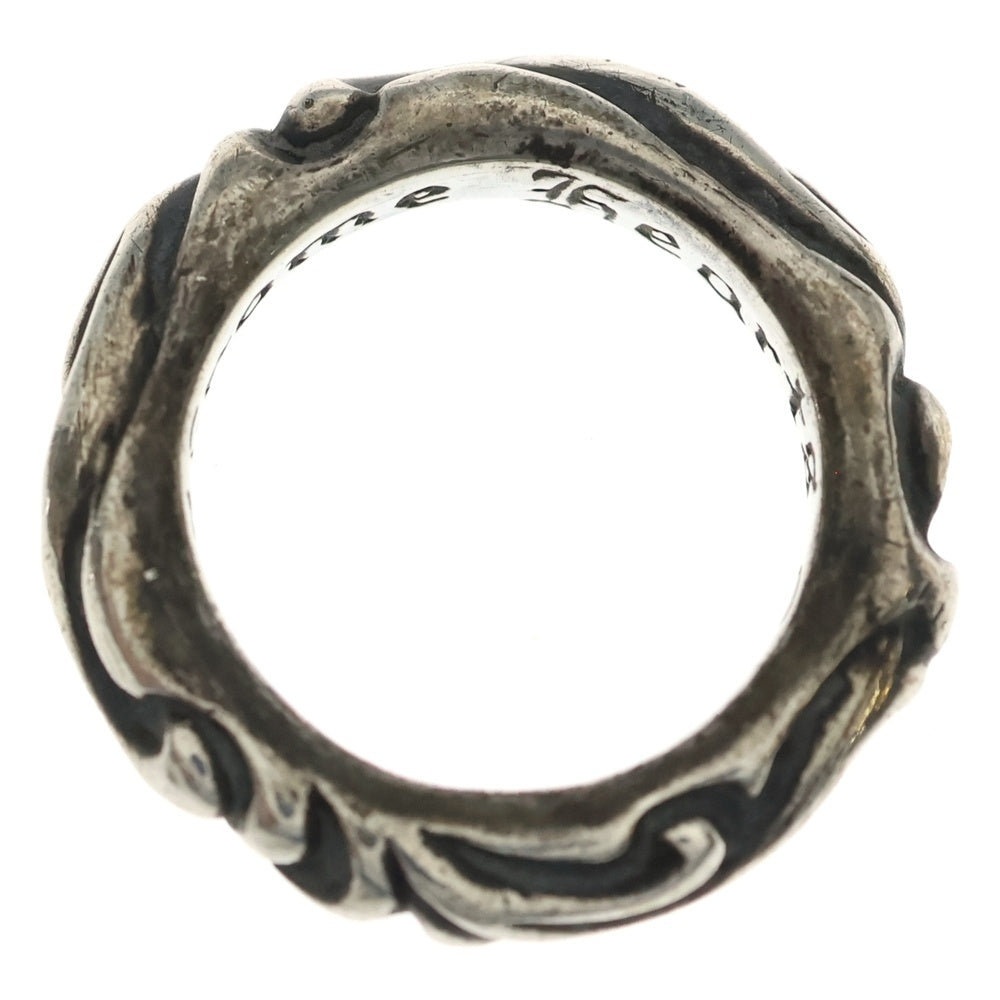 CHROME HEARTS(クロムハーツ) SCRL BAND スクロールバンド リング シルバー BCA351