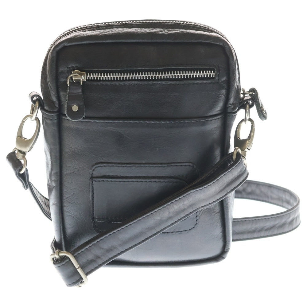 Maison Margiela(メゾンマルジェラ) 06AW Leather Shoulder Bag レザーショルダーバッグ ブラック