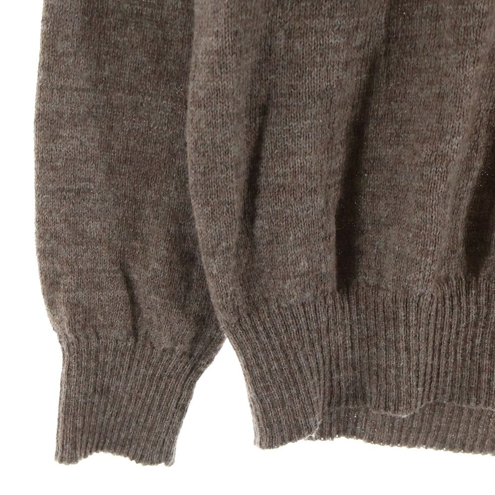 Maison Margiela(メゾンマルジェラ) ミスディアナ期 Vネックニットセーター ブラウン