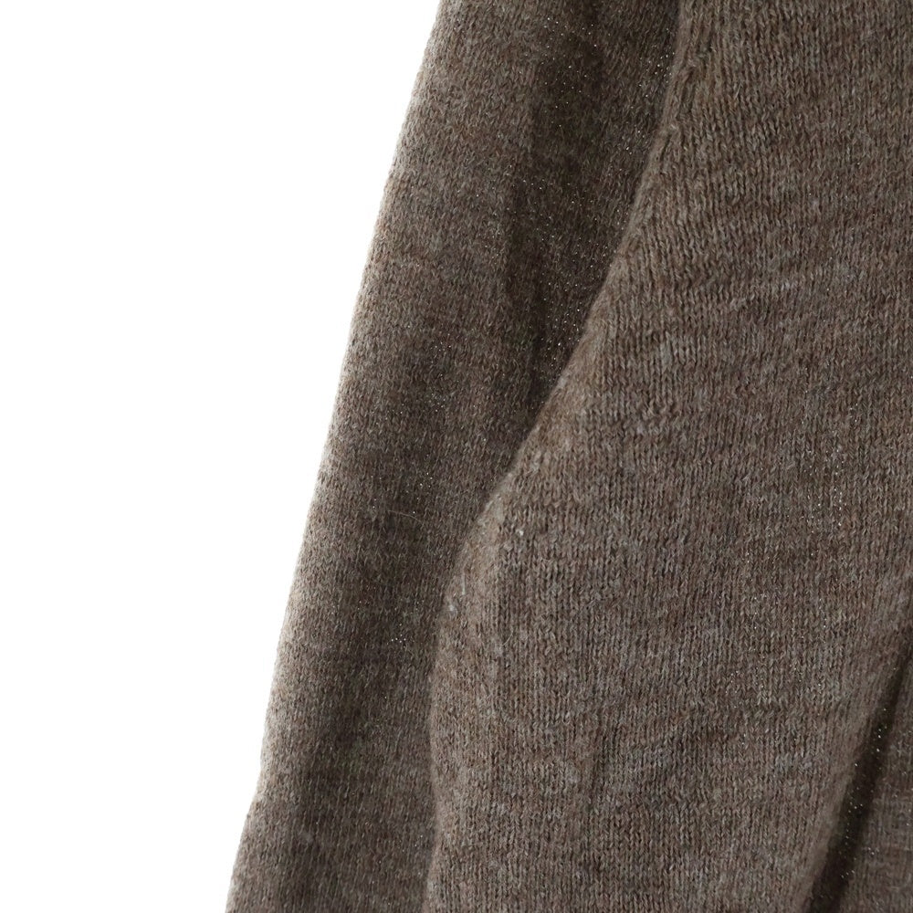 Maison Margiela(メゾンマルジェラ) ミスディアナ期 Vネックニットセーター ブラウン