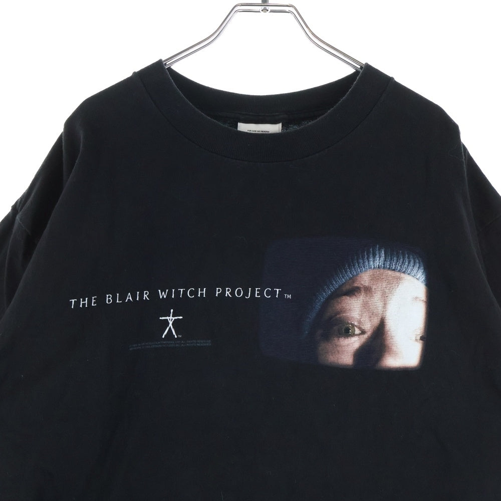 VINTAGE(ヴィンテージ) 90s THE BLAIR WITCH PROJECT TEE ザブレアウィッチプロジェクト 片面プリント 半袖Tシャツ カットソー ブラック