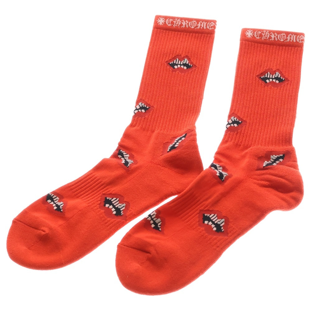 CHROME HEARTS(クロムハーツ) MATTY BOY CHOMPER SOCKS マッティボーイ チョンパーソックス 靴下 レッド