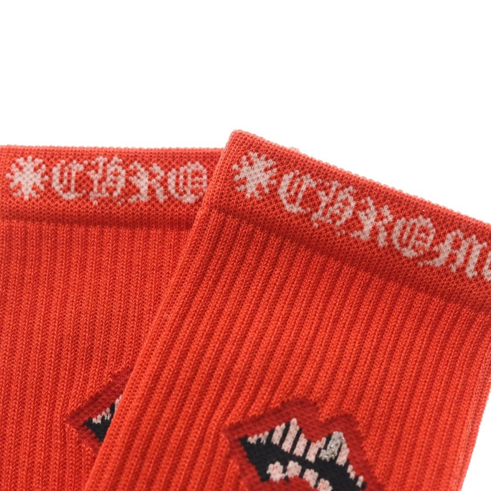 CHROME HEARTS(クロムハーツ) MATTY BOY CHOMPER SOCKS マッティボーイ チョンパーソックス 靴下 レッド