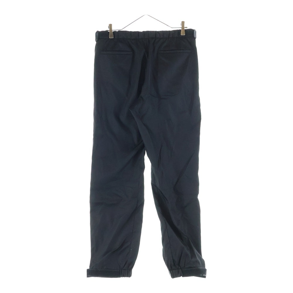 PRADA(プラダ) 18SS Tape Logo Nylon Pants 裾テープロゴ ナイロンカーゴパンツ ブラック UP0008
