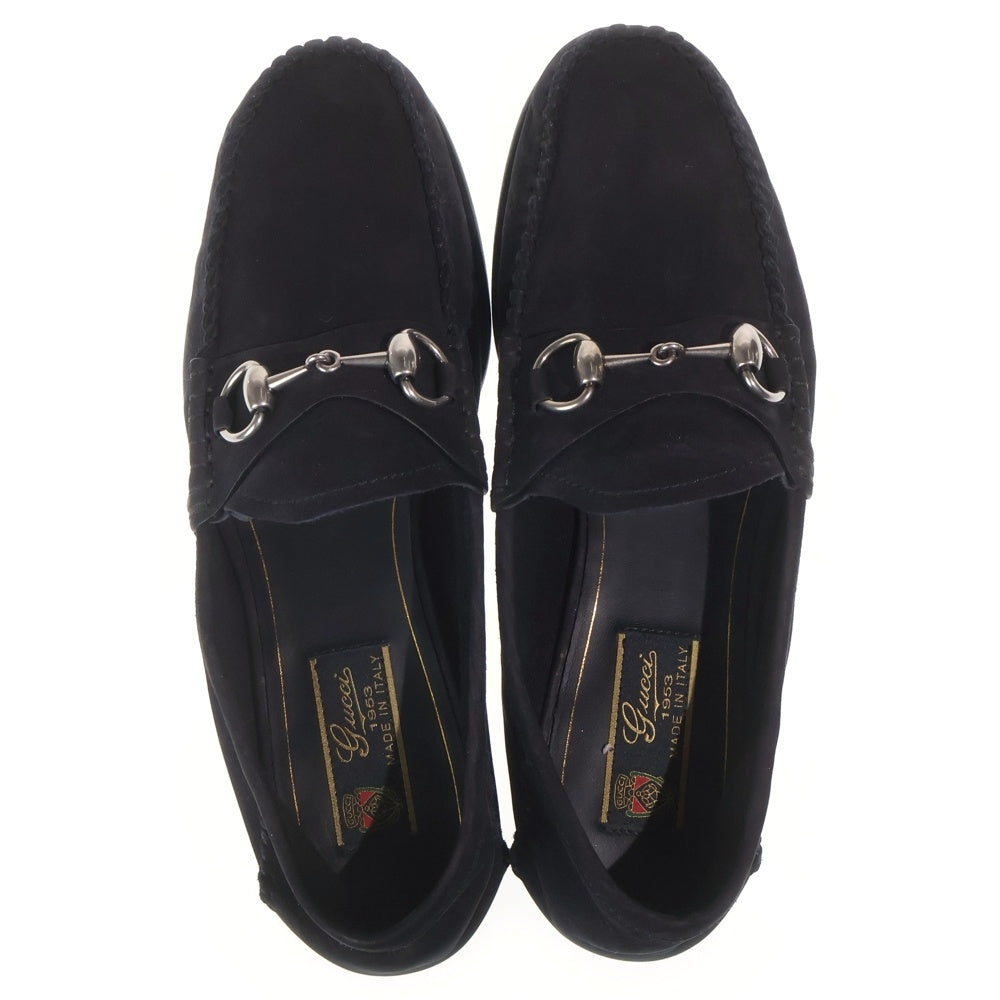 GUCCI(グッチ) Horsebit Loafer ホースビット レザーローファー ローカットシューズ ブラック