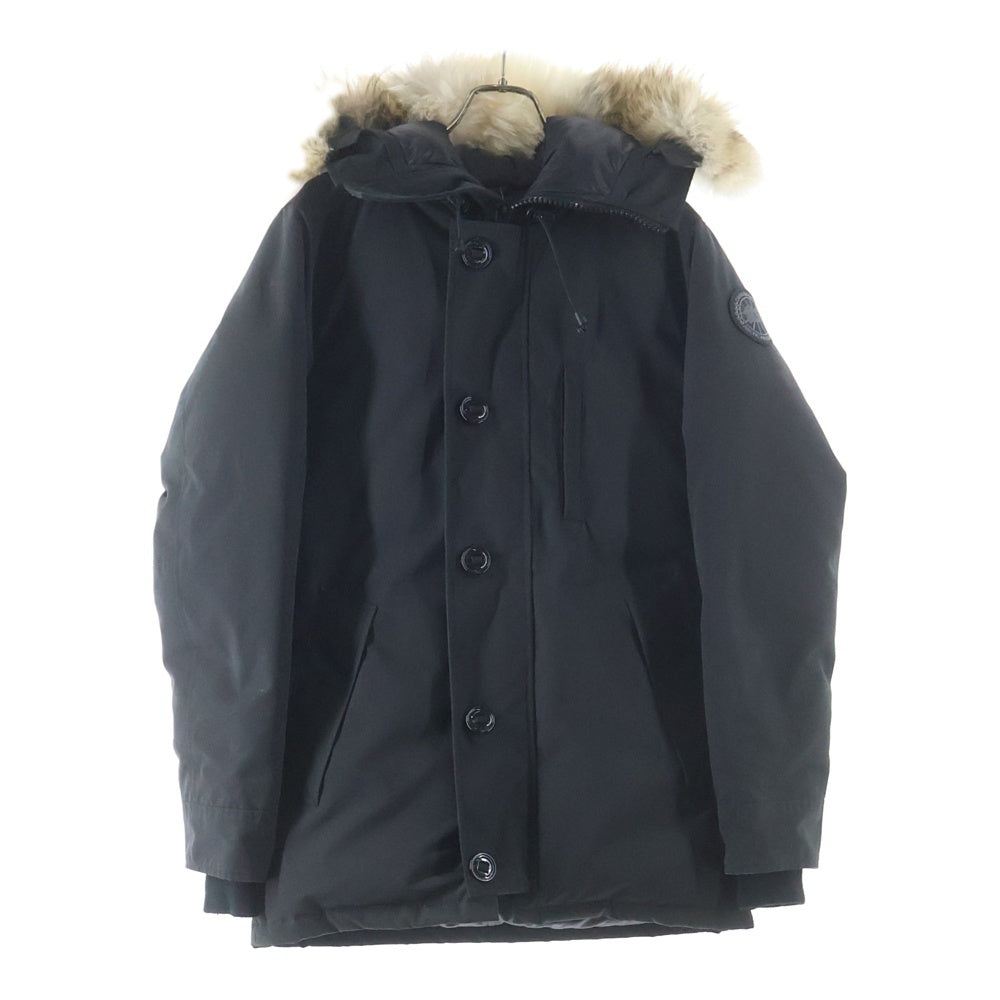 CANADA GOOSE(カナダグース) Black Label Chateau Parka 3426MB ブラックレーベル シャトーパーカ ダウンジャケット ファーフーディ ブラック