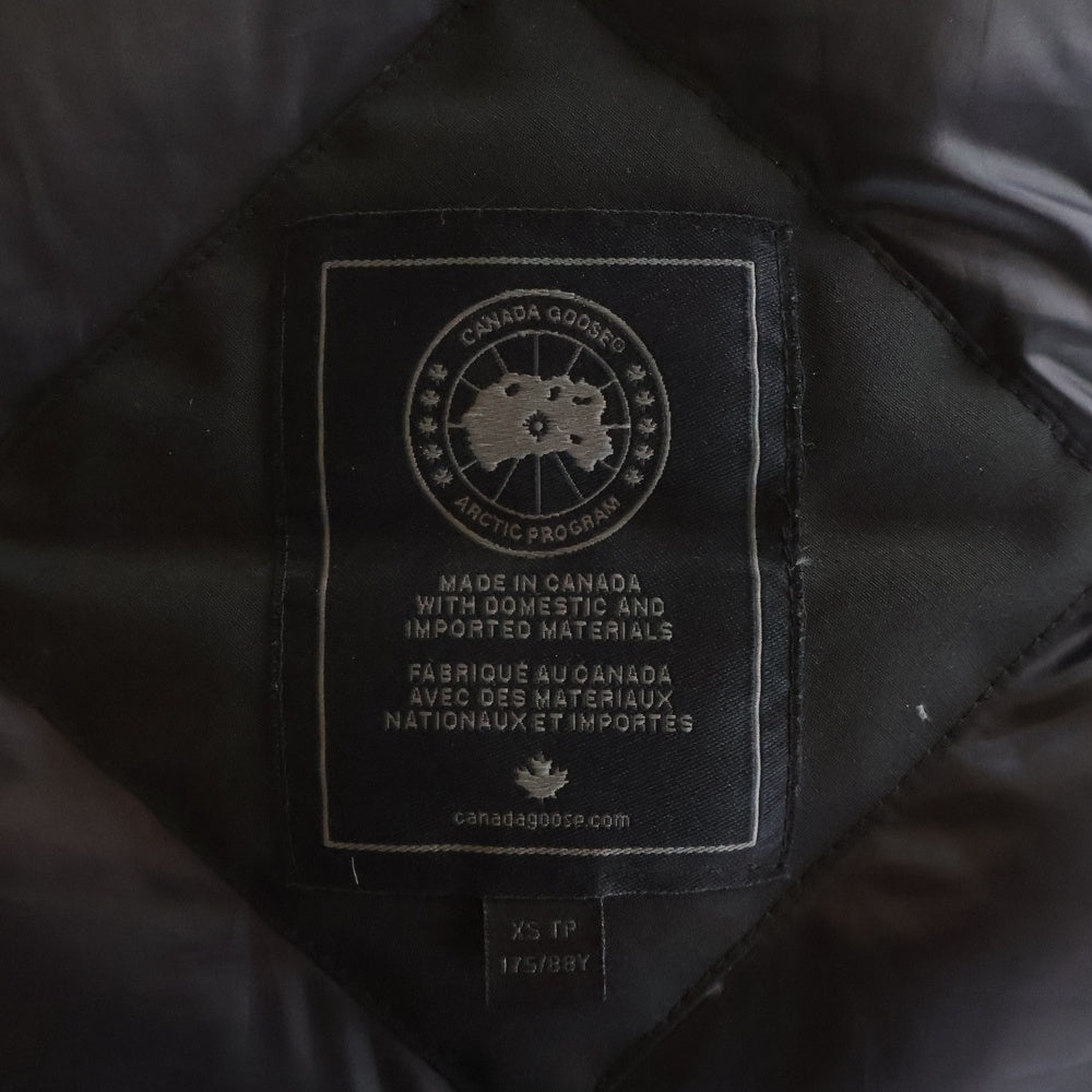 CANADA GOOSE(カナダグース) Black Label Chateau Parka 3426MB ブラックレーベル シャトーパーカ ダウンジャケット ファーフーディ ブラック