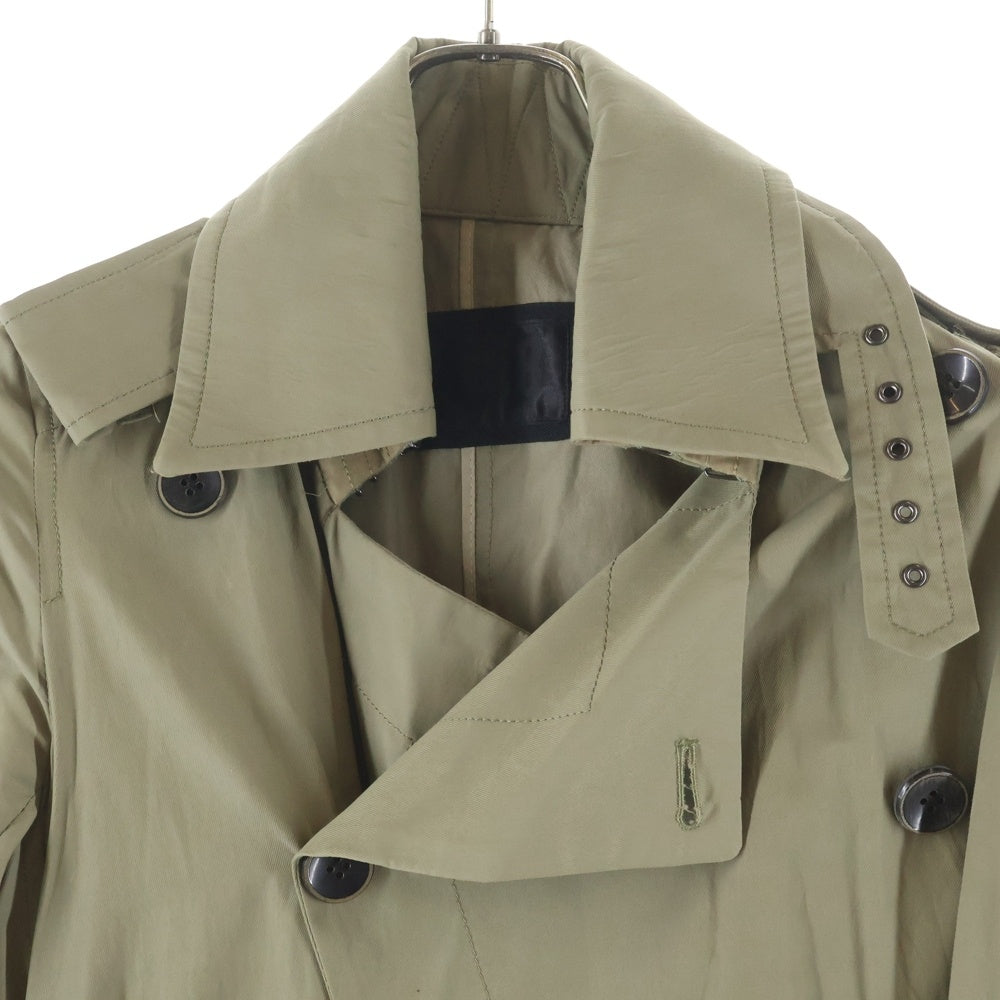 L.G.B.(ルグランブルー) トレンチコート ロングコート カーキ レディース TRENCH 015U