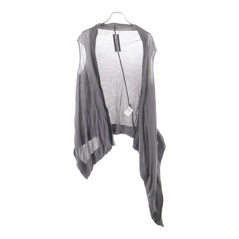 DRKSHDW(ダークシャドウ) アシンメトリー ノースリーブシャツ ベージュ DS1221-B レディース