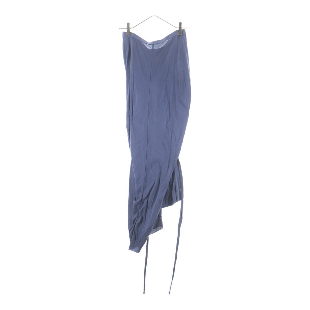 Rick Owens Lilies(リックオウエンスリリーズ) 20SS Skirt アシンメトリー スカート ネイビー レディース LI20S2310-R