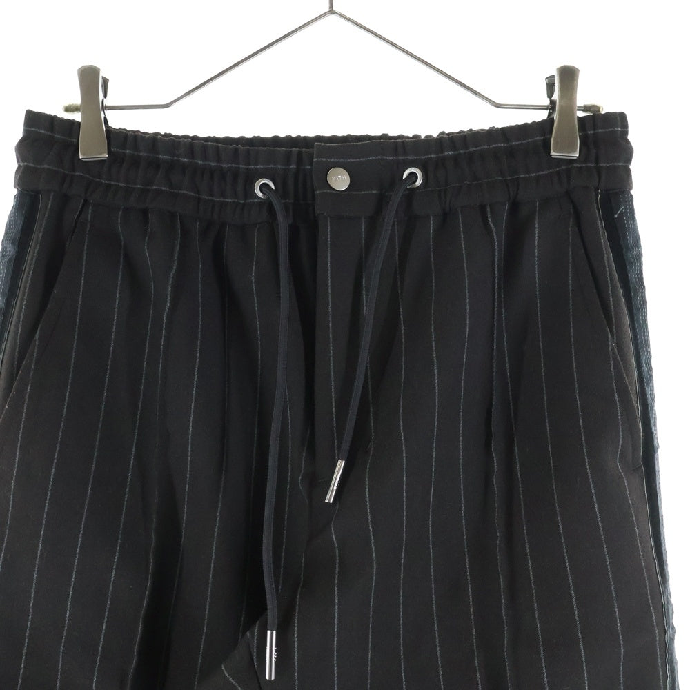 KITH(キス) Double Weave Mercer PT Track Pant ストライプ トラックパンツ ブラウン KHM060464