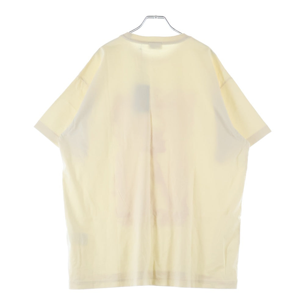 KITH(キス) NY To The World Liberty Apple Flame Vintage Tee 半袖Tシャツ アイボリー