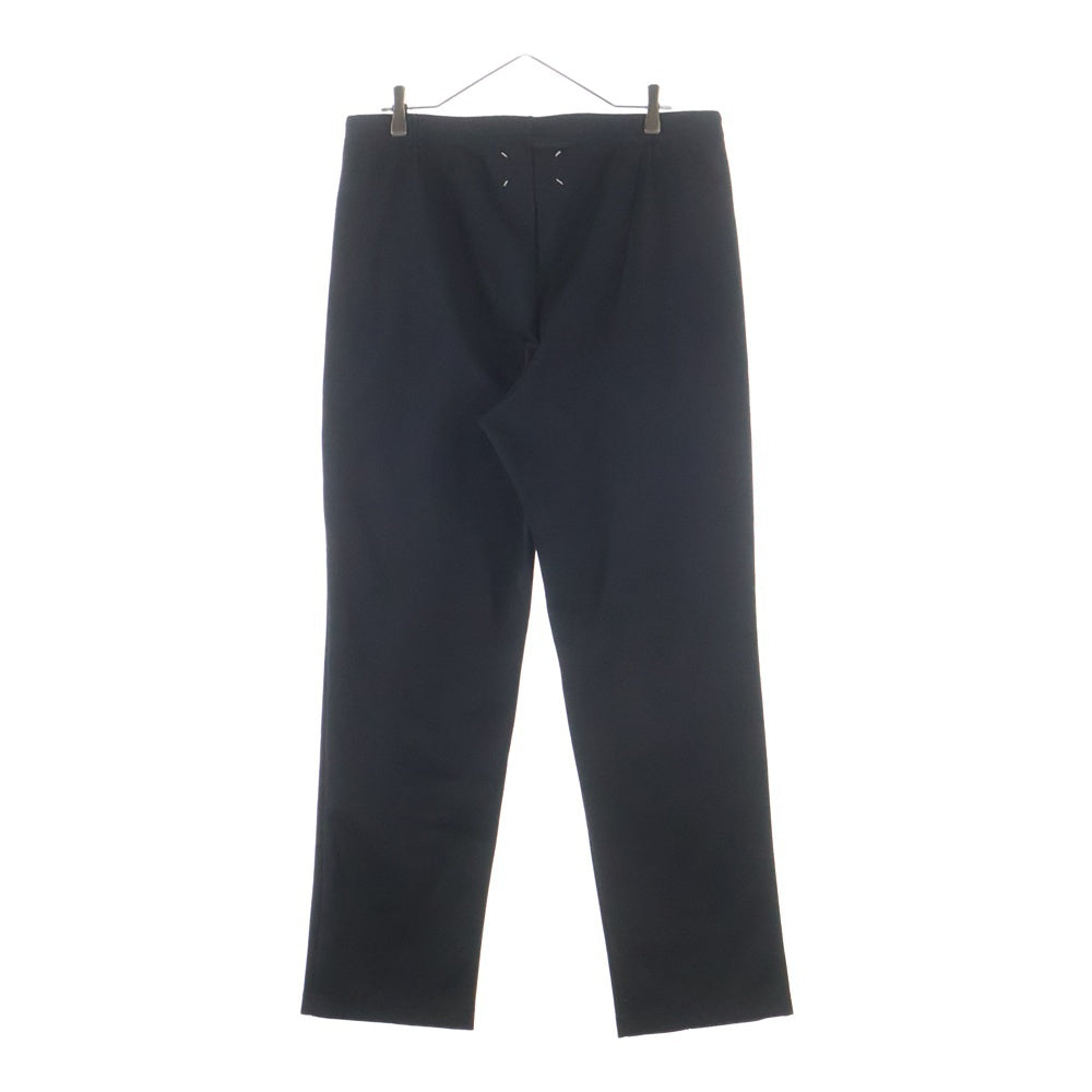 Maison Margiela(メゾンマルジェラ) 23SS Zip Track Pants ジップポケット イージー トラックパンツ S50KA0529 ブラック