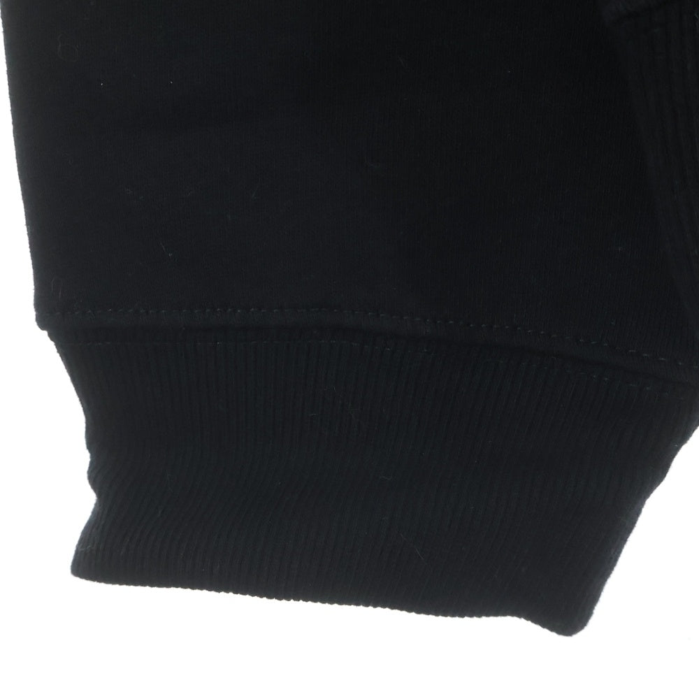 STUSSY(ステューシー) Oval Applique Pull Over Hoody Parker 118319 オーバルアップリケ プルオーバーフーディー パーカー ブラック