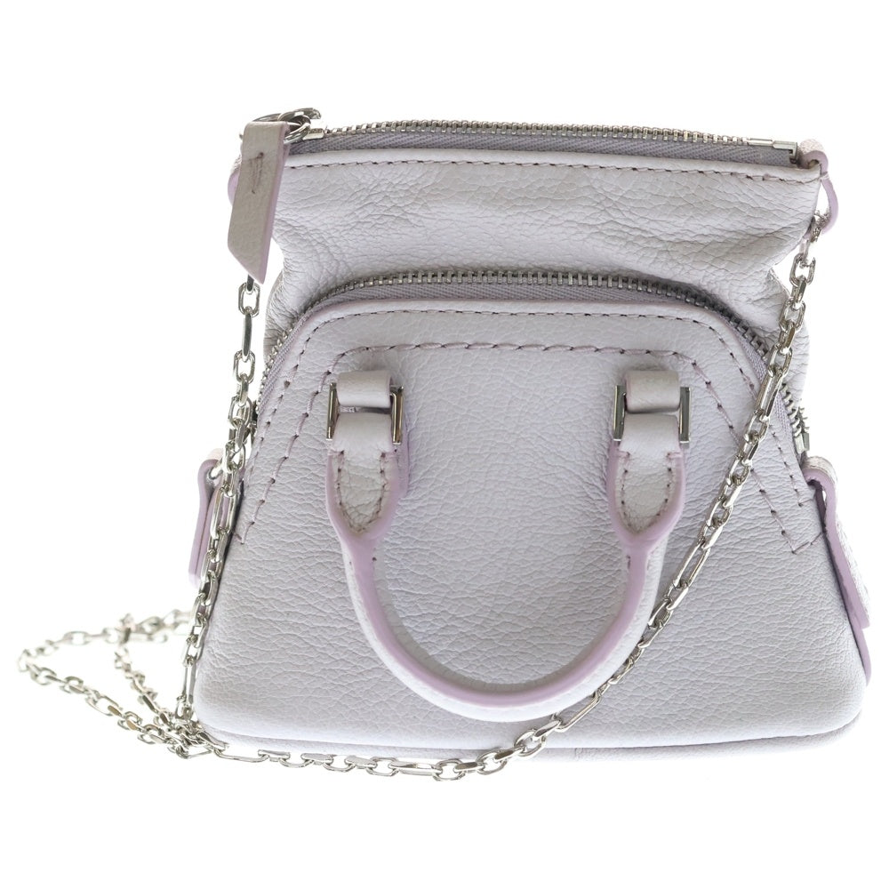 Maison Margiela(メゾンマルジェラ) 5AC CLASSIQUE BABY SB1WG0022 5AC クラシックベビー チェーンショルダーバッグ パープル レディース