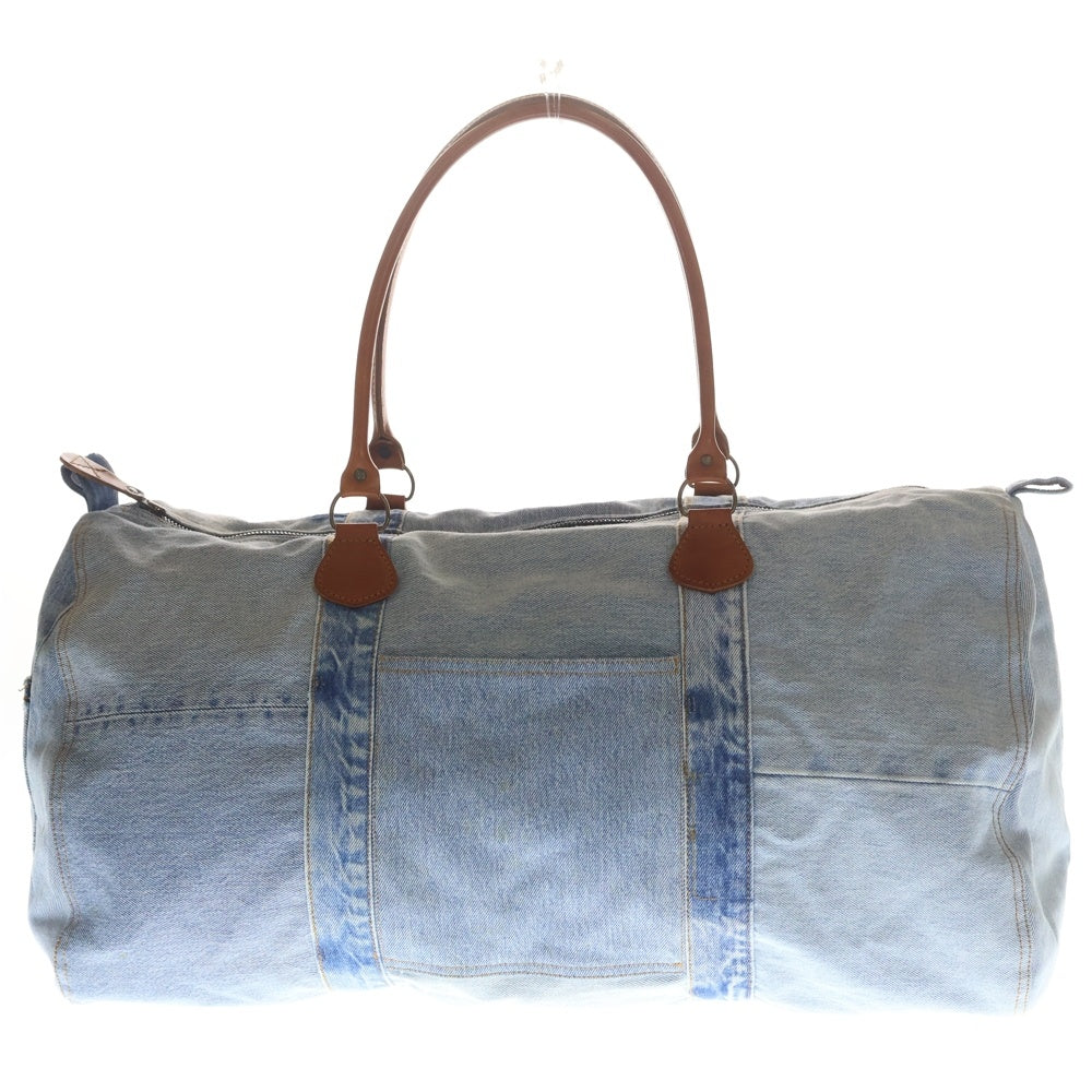 Maison Margiela(メゾンマルジェラ) 03SS アーティザナル 再構築 デニムボストンバッグ インディゴ