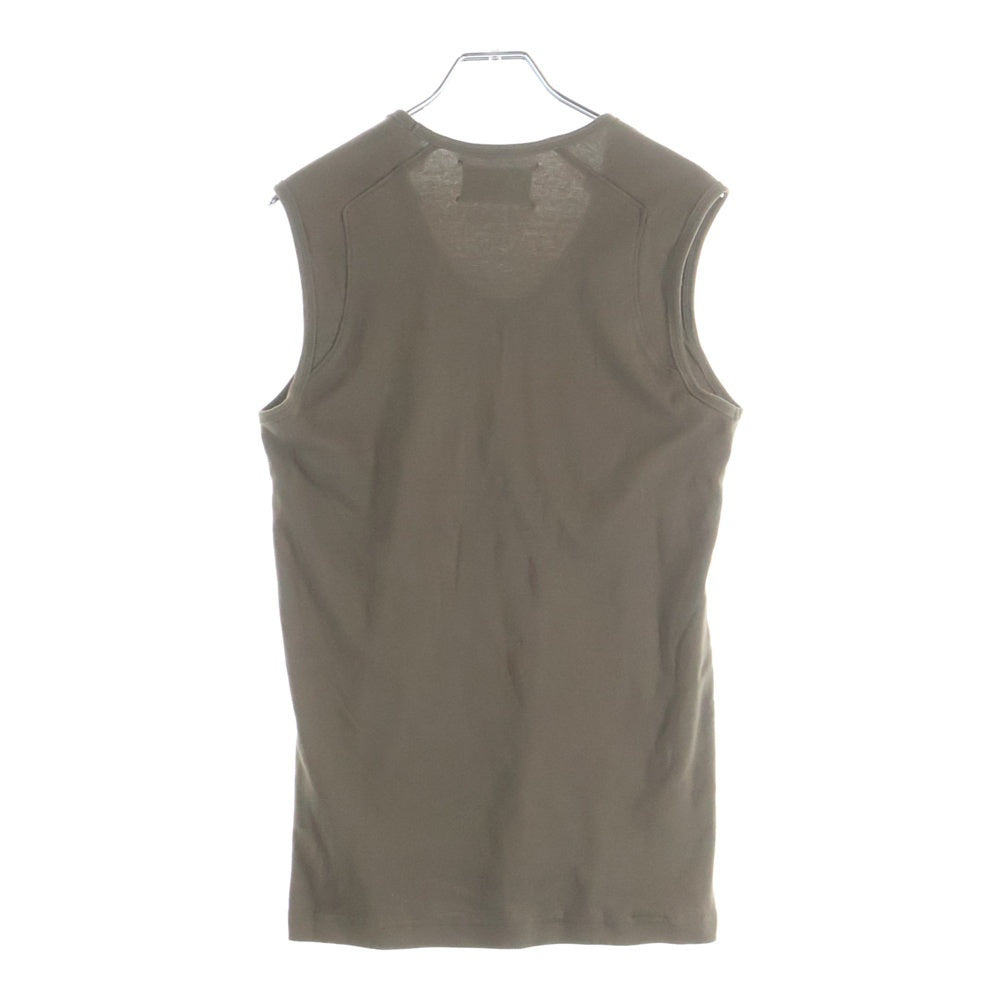 Maison Margiela(メゾンマルジェラ) 04SS 10 CORSO COMO ノースリーブシャツ タンクトップ ブラウン