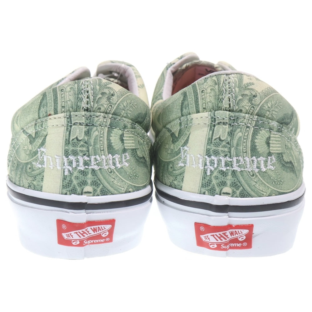 SUPREME(シュプリーム) 23SS Vans Dollar Era Green バンズ ドル エラ 総柄ローカットスニーカー グリーン