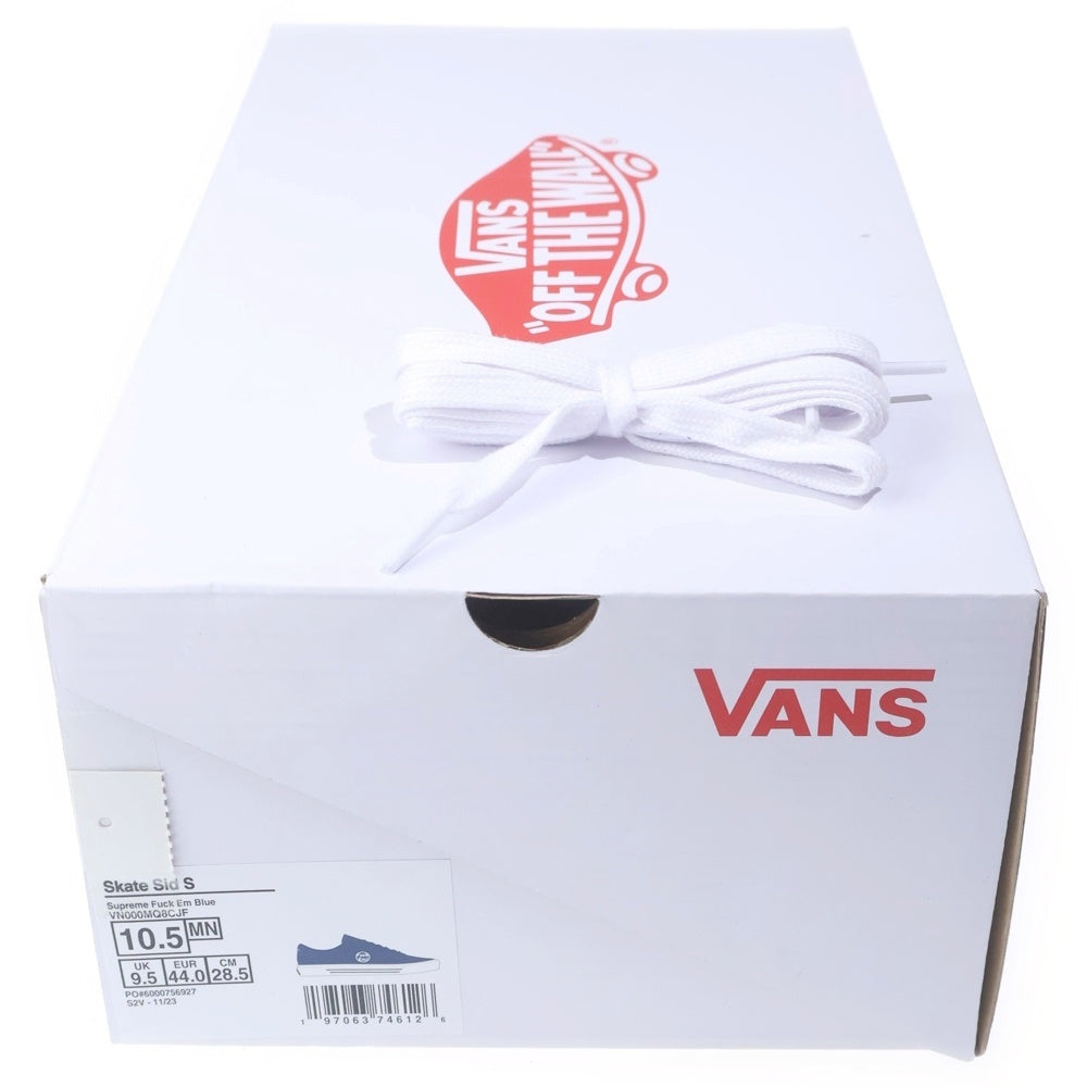 SUPREME(シュプリーム) 24SS Vans Sid Blue バンズ シド ローカットスニーカー ブルー