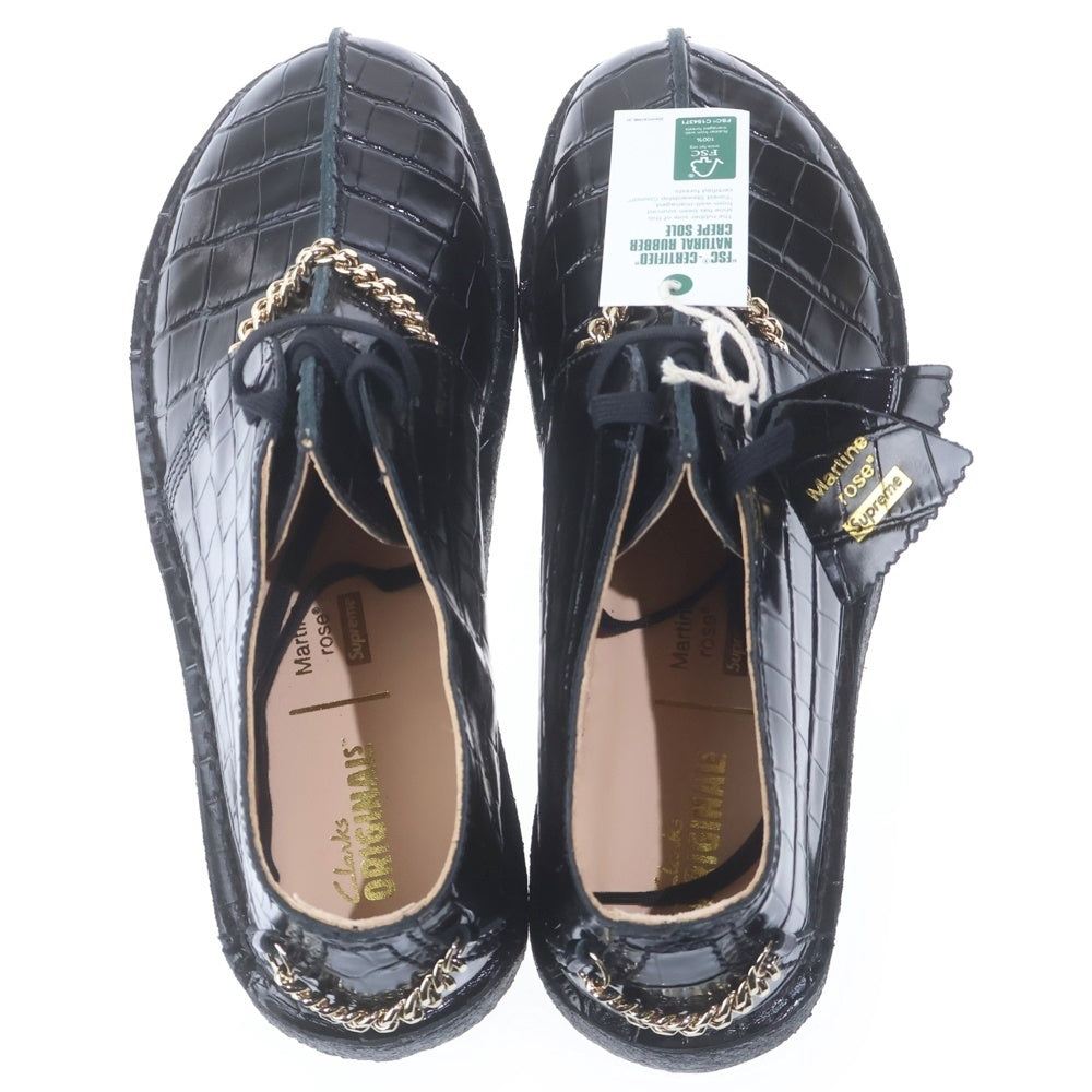 SUPREME(シュプリーム) 24AW Martine Rose Clarks Desert Trek Black マーティンローズ クラークス デザートトレック ローカットシューズ ブラック