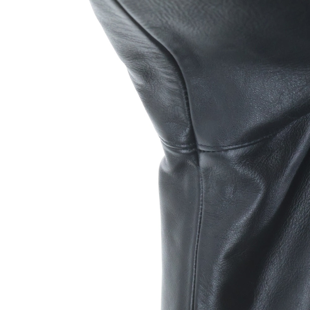 SUPREME(シュプリーム) 24AW Vanson Leathers Hooded Work Jacket Black バンソン レザーワークジャケット ジップアップフーディー ブラック