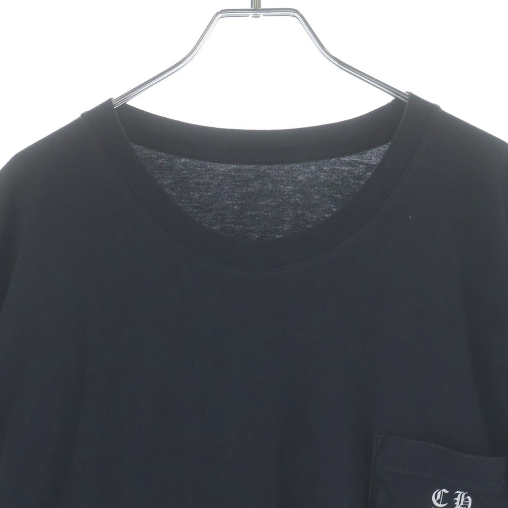 CHROME HEARTS(クロムハーツ) SIDE FLAME TEE サイドフレイム 半袖Tシャツ カットソー ブラック
