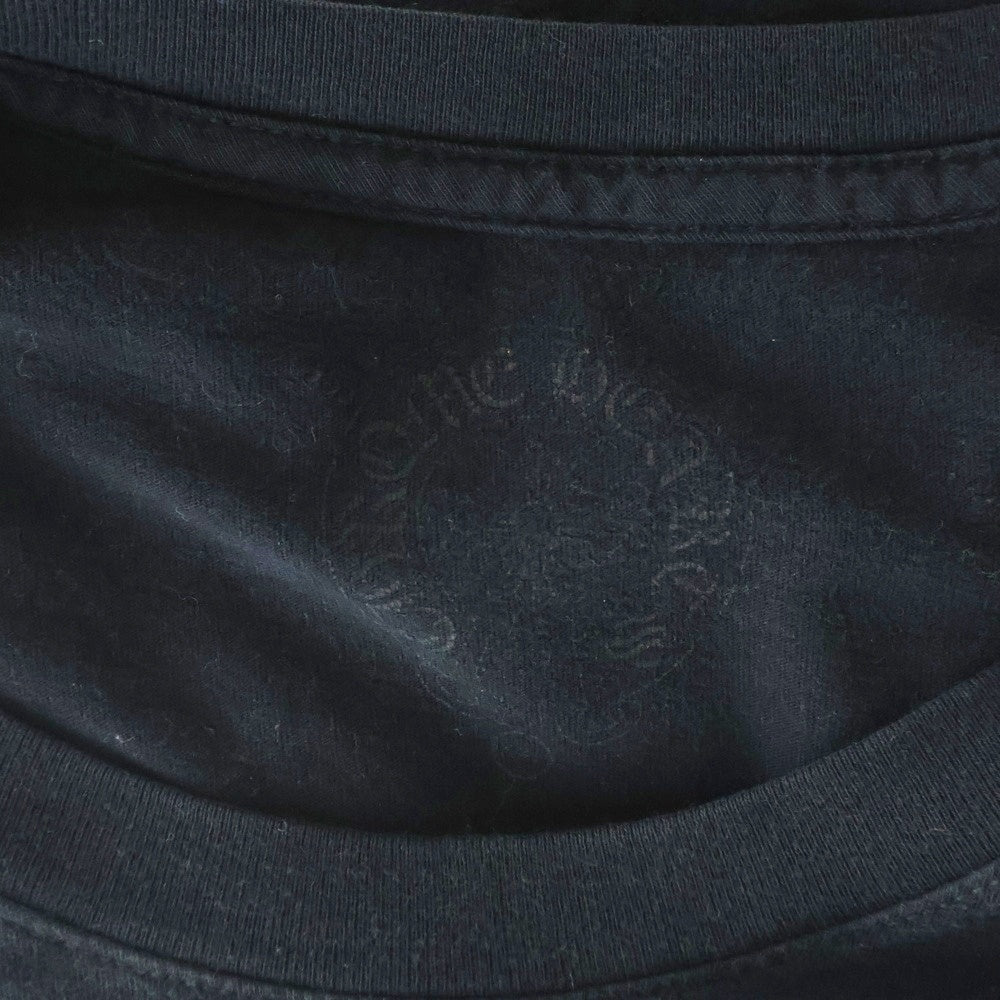 CHROME HEARTS(クロムハーツ) SIDE FLAME TEE サイドフレイム 半袖Tシャツ カットソー ブラック
