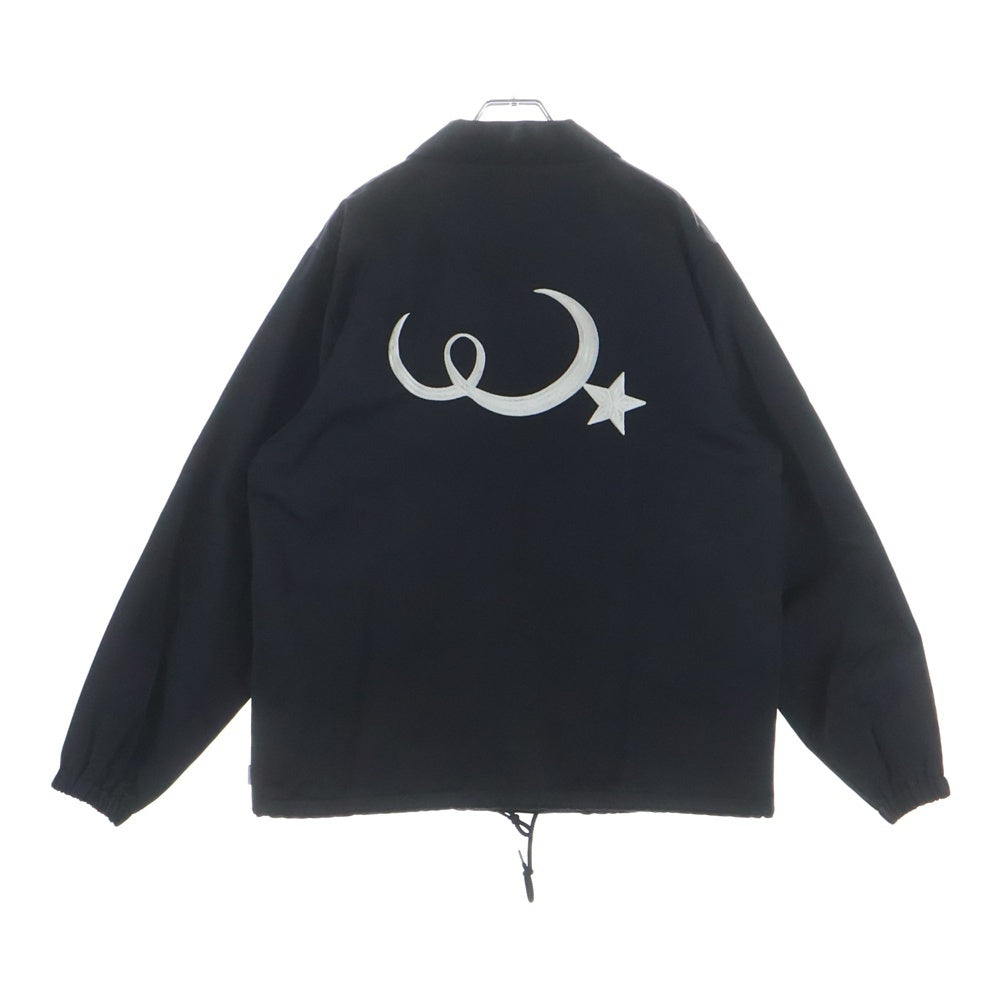 WTAPS(ダブルタップス) 19SS GREASERS JACKET 191TQDT-JKM01 ロゴ刺繍 コーチジャケット ブラック