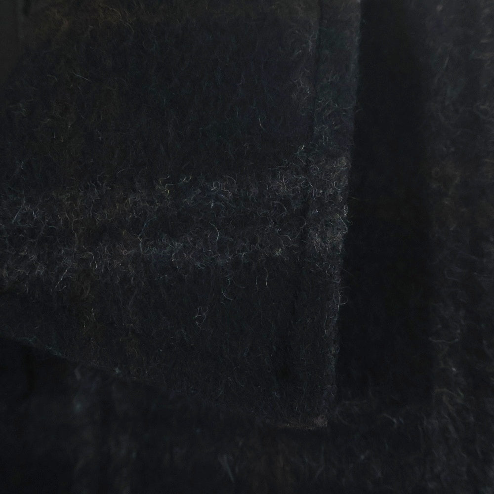 WTAPS(ダブルタップス) 10AW GREASE JACKET WOOL MELTON 102GWDT-JKM03 ウールチェック ジップアップ ブルゾン ブラック
